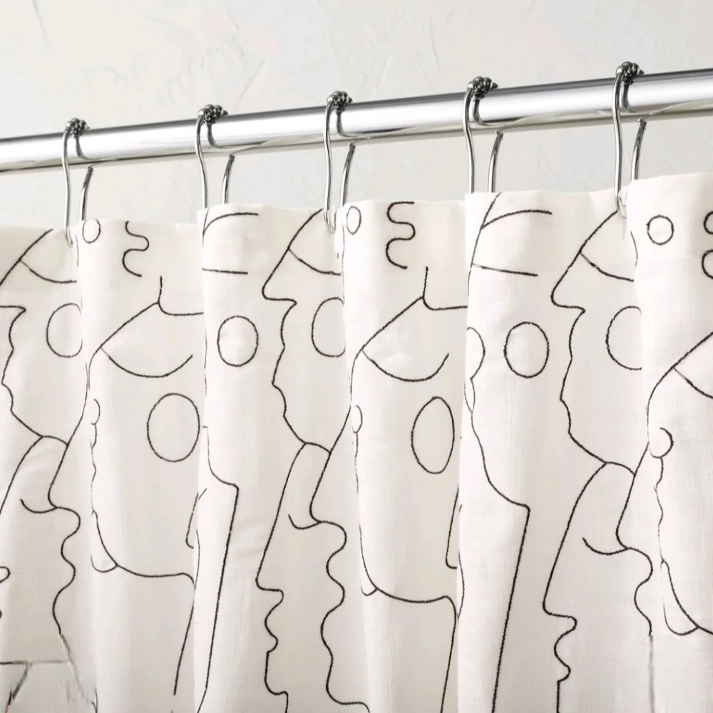 Opalhouse designed with Jungalow In This Together Shower Curtain White